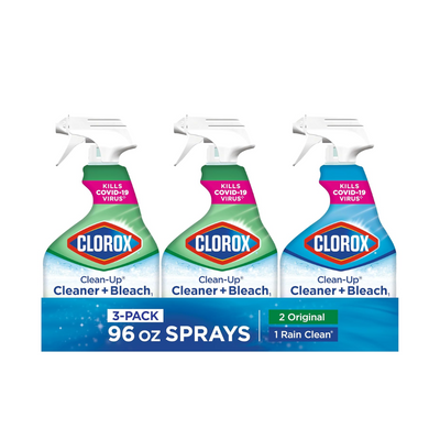 Clean-Up Cleaner + Bleach Value Pack - 32 Fl Oz Each, Pack of 3