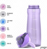 32oz Water Bottle with Chug Lid & Carry Handle - BPA Free, Dishwasher Safe