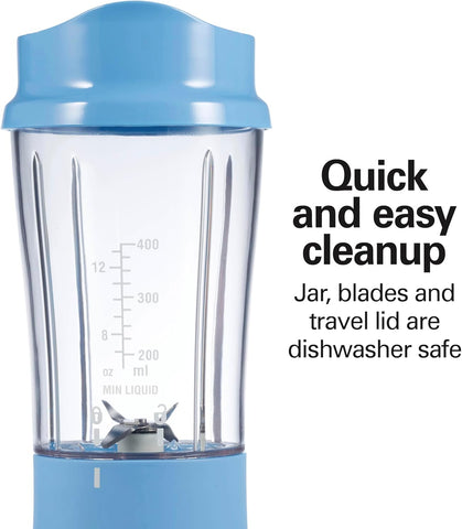 Portable Blender for Shakes & Smoothies - 14 Oz BPA-Free Travel Cup