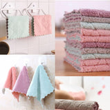 12 Pack Kitchen Towels - Quick Dry Coral Velvet, Soft & Absorbent