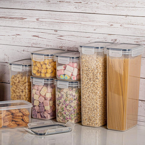 Airtight 24-Piece Food Storage Containers - BPA Free with Lids & Labels